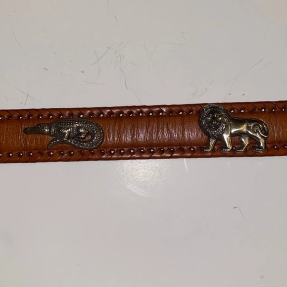 Brighton Wildlife Leather Belt 90s‎ Vintage Y2K main image 12